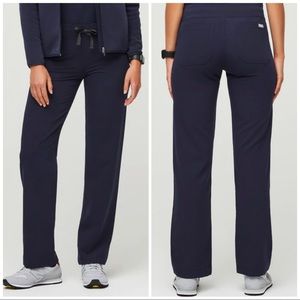 FIGS Livingston Tall Navy Scrub Pants, M Tall